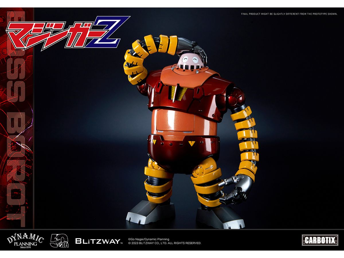 BLITZWAY《無敵鐵金剛》波士機器人合金模型 2026 年冬季再販 惡搞配件滿載