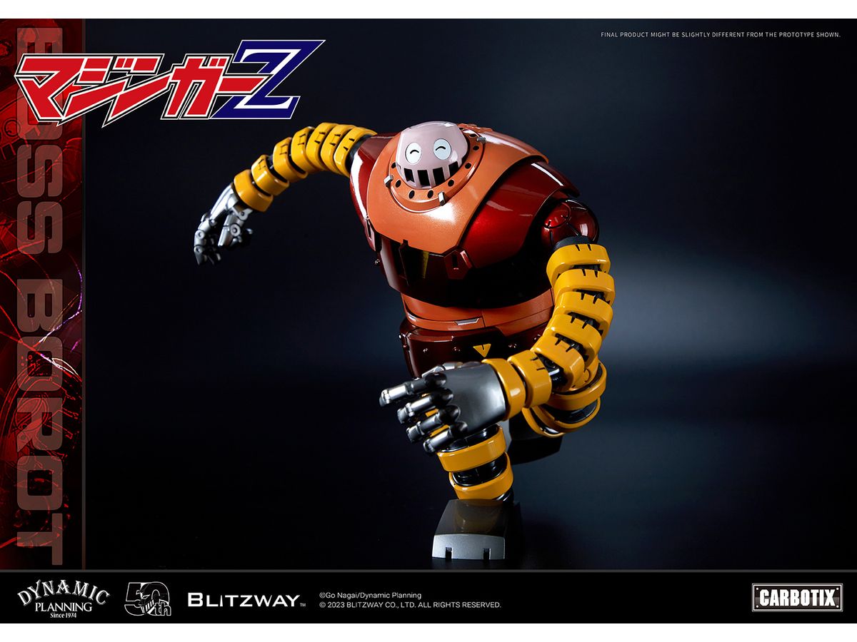 BLITZWAY《無敵鐵金剛》波士機器人合金模型 2026 年冬季再販 惡搞配件滿載