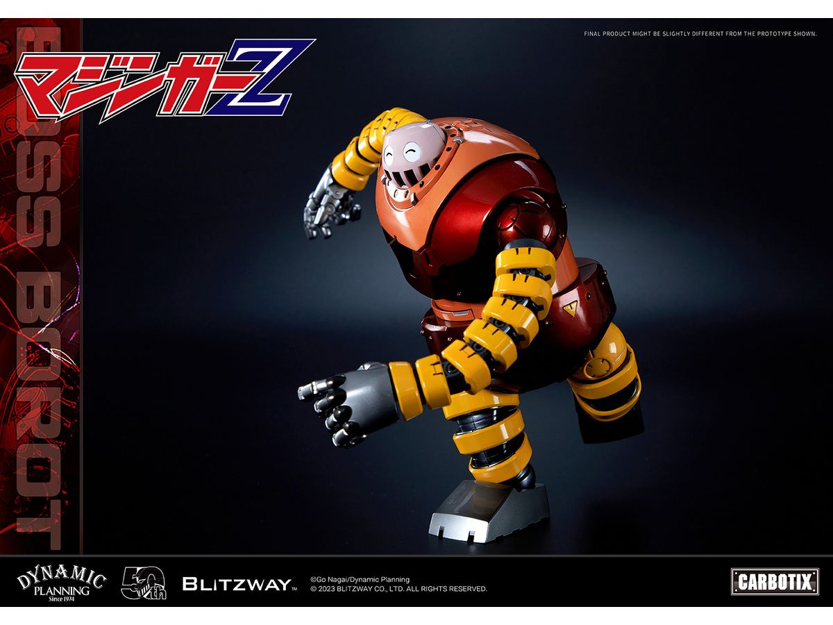 BLITZWAY《無敵鐵金剛》波士機器人合金模型 2026 年冬季再販 惡搞配件滿載