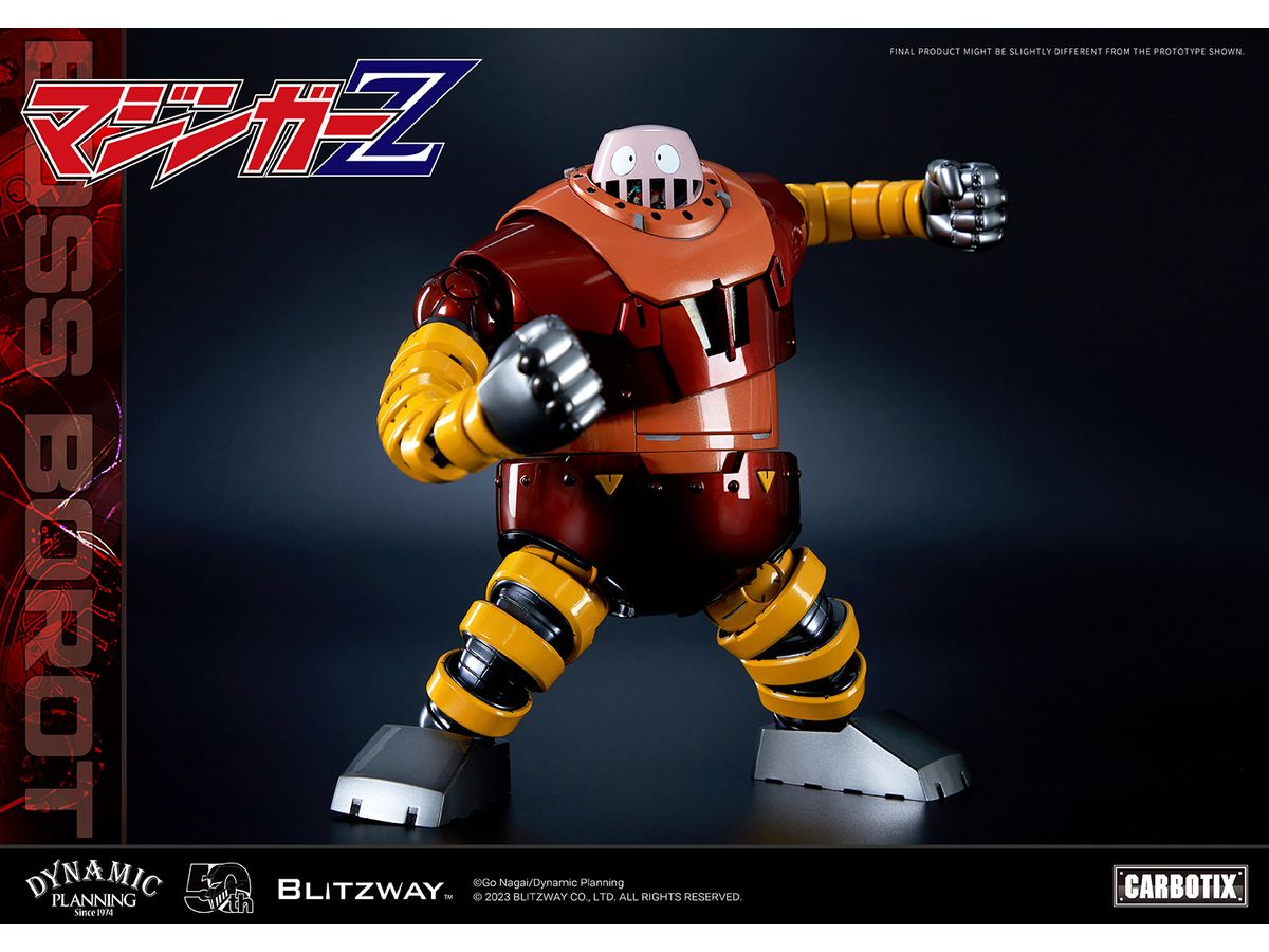 BLITZWAY《無敵鐵金剛》波士機器人合金模型 2026 年冬季再販 惡搞配件滿載