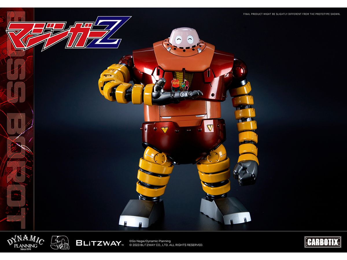 BLITZWAY《無敵鐵金剛》波士機器人合金模型 2026 年冬季再販 惡搞配件滿載
