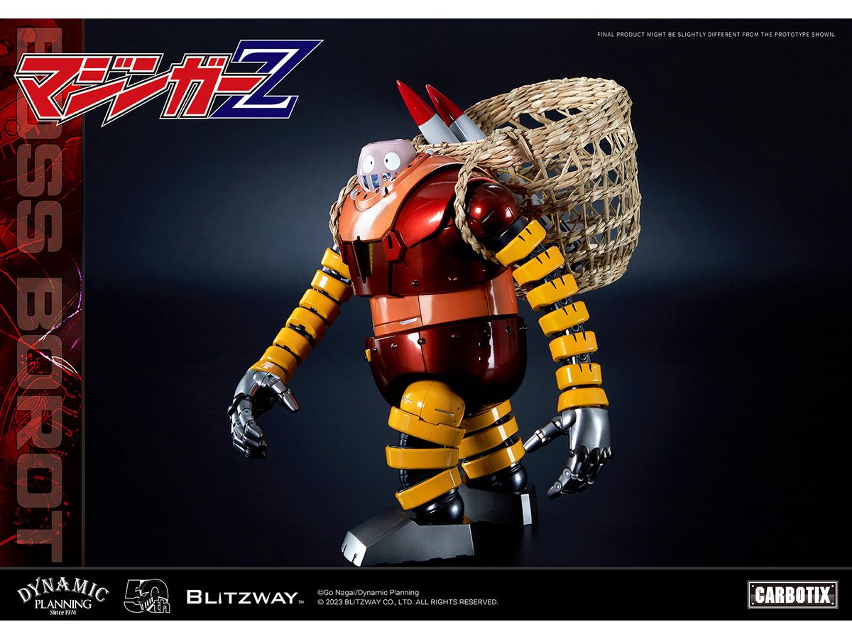 BLITZWAY《無敵鐵金剛》波士機器人合金模型 2026 年冬季再販 惡搞配件滿載