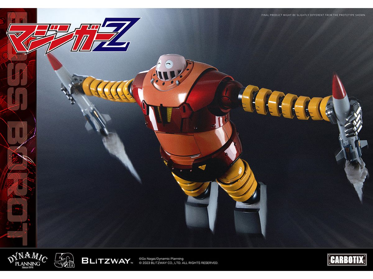 BLITZWAY《無敵鐵金剛》波士機器人合金模型 2026 年冬季再販 惡搞配件滿載