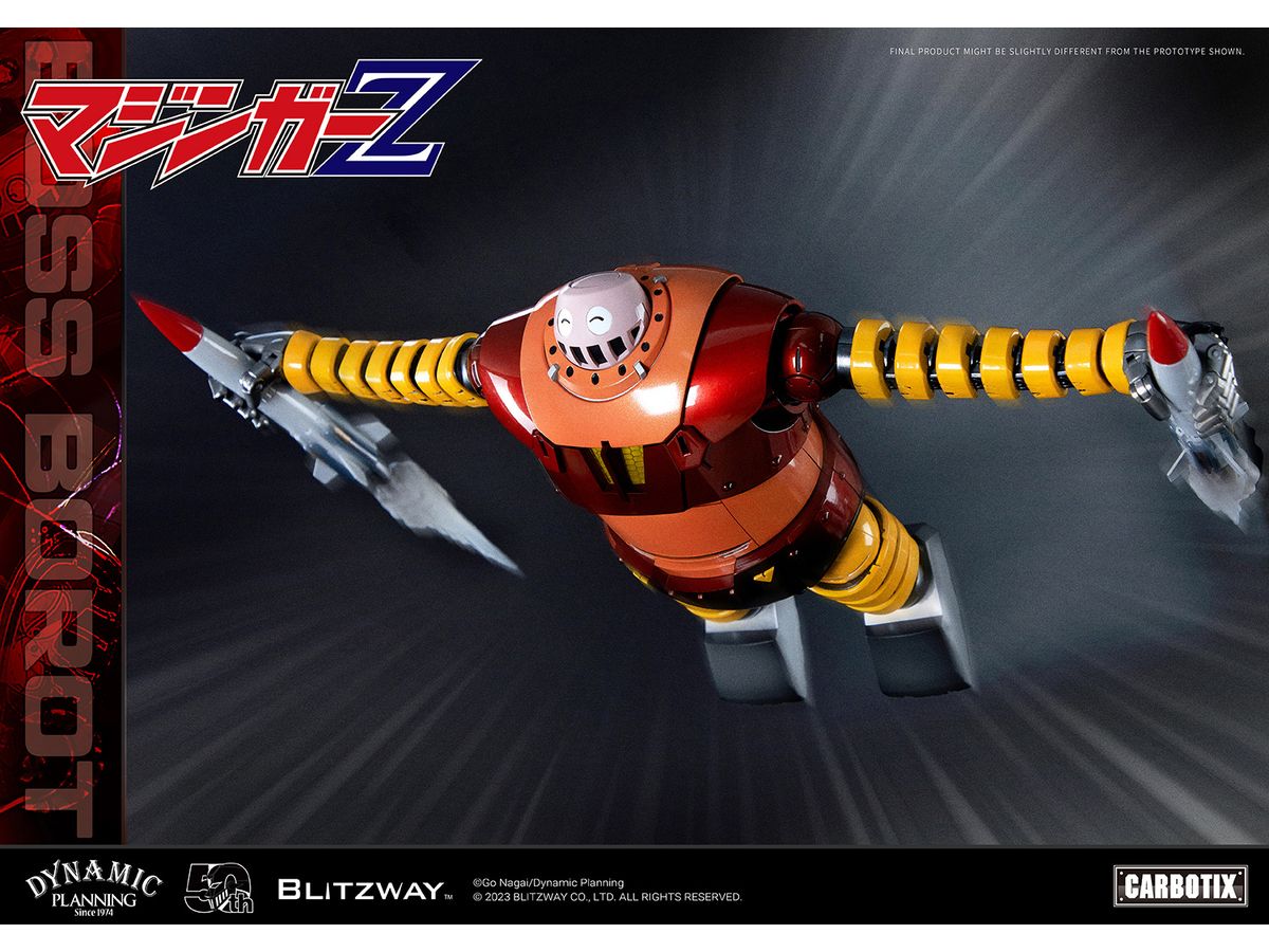 BLITZWAY《無敵鐵金剛》波士機器人合金模型 2026 年冬季再販 惡搞配件滿載