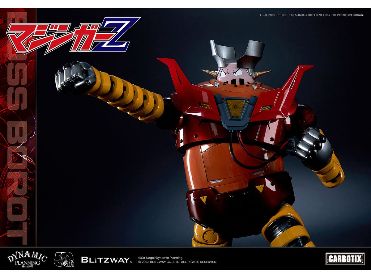 BLITZWAY《無敵鐵金剛》波士機器人合金模型 2026 年冬季再販 惡搞配件滿載
