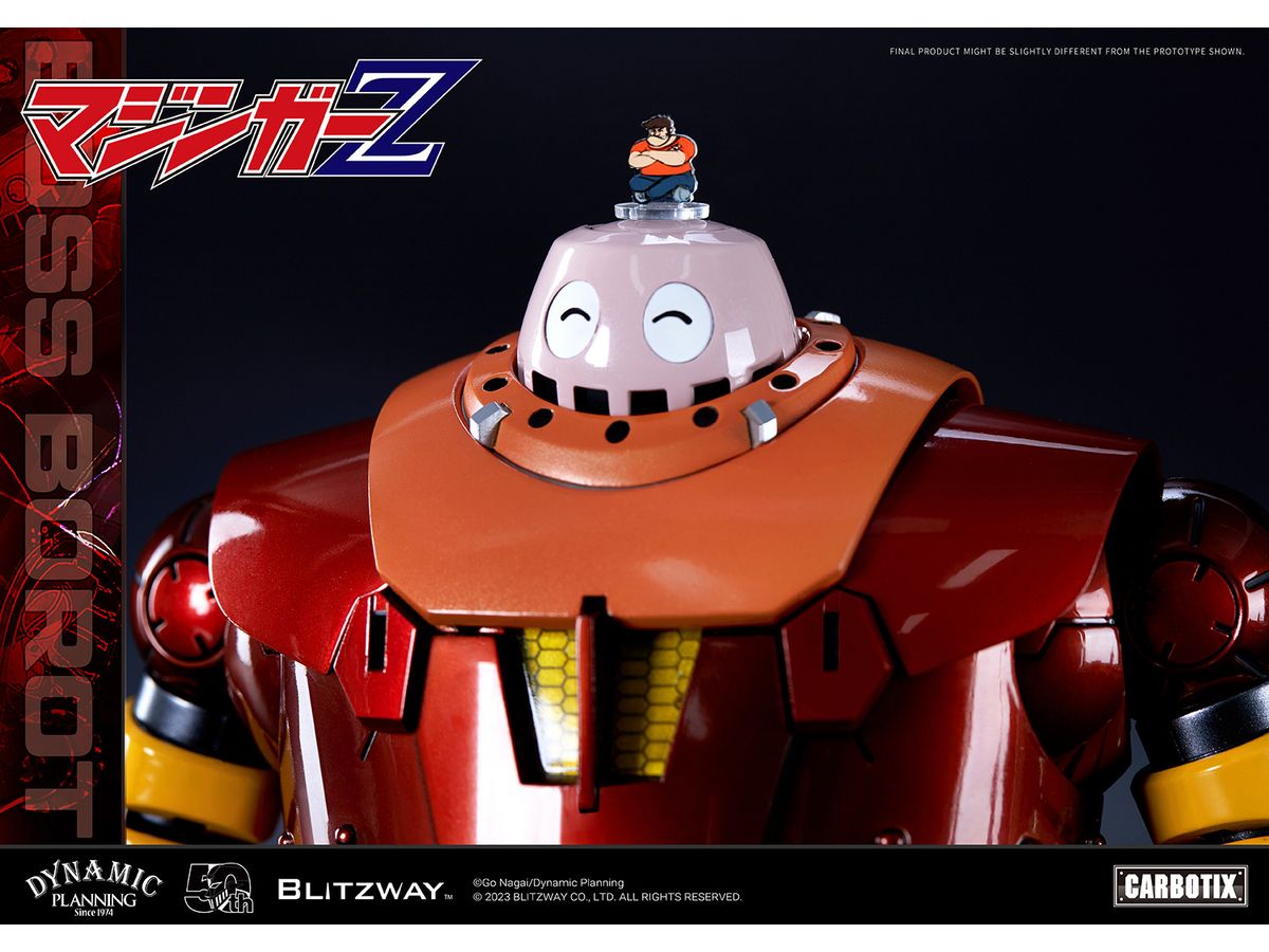 BLITZWAY《無敵鐵金剛》波士機器人合金模型 2026 年冬季再販 惡搞配件滿載