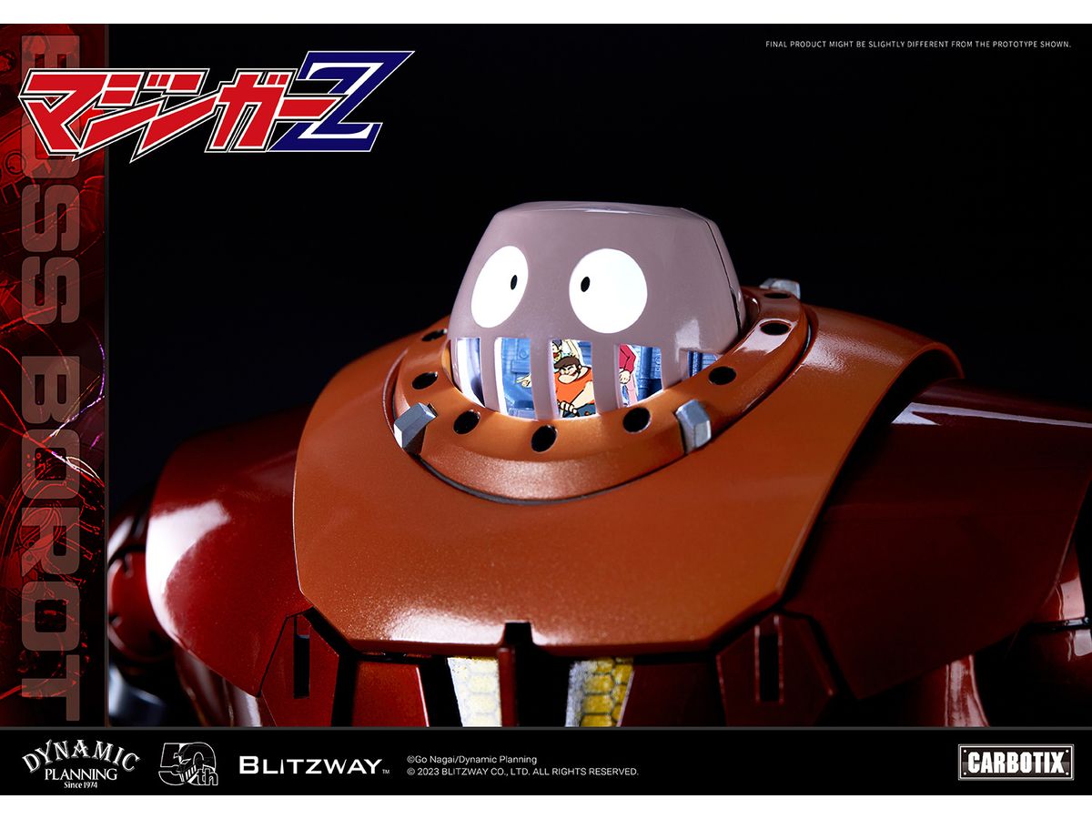 BLITZWAY《無敵鐵金剛》波士機器人合金模型 2026 年冬季再販 惡搞配件滿載