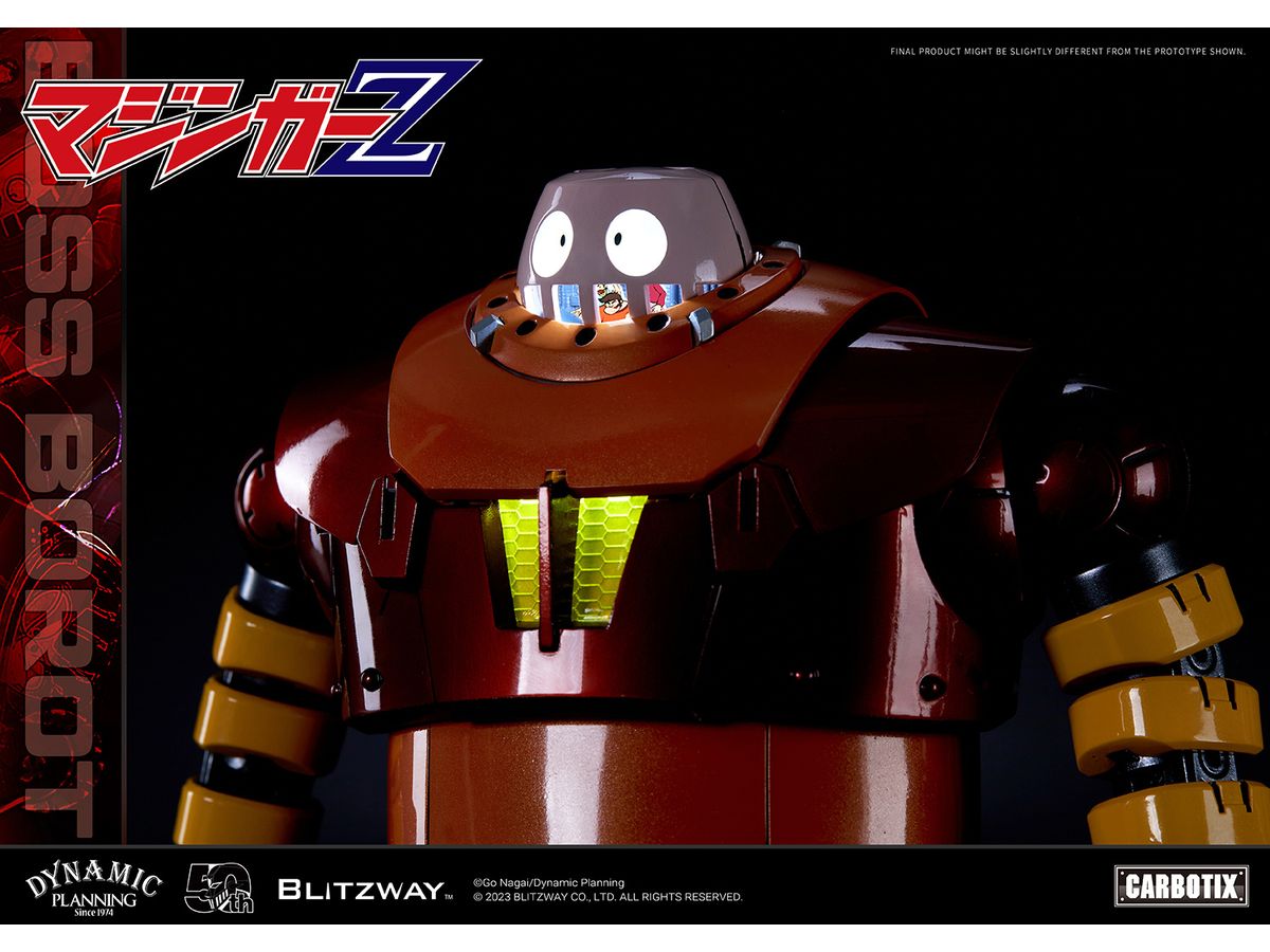 BLITZWAY《無敵鐵金剛》波士機器人合金模型 2026 年冬季再販 惡搞配件滿載