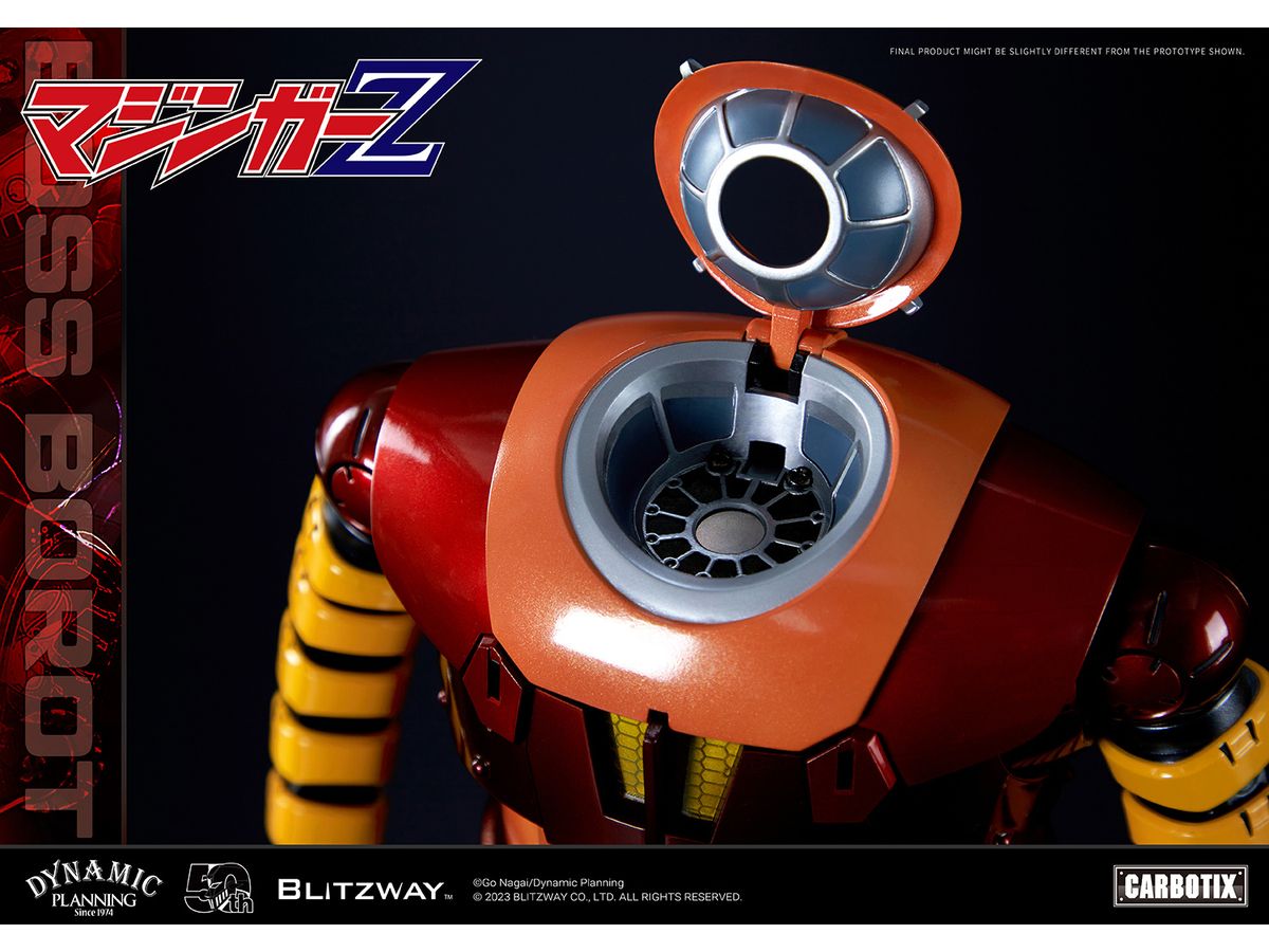 BLITZWAY《無敵鐵金剛》波士機器人合金模型 2026 年冬季再販 惡搞配件滿載