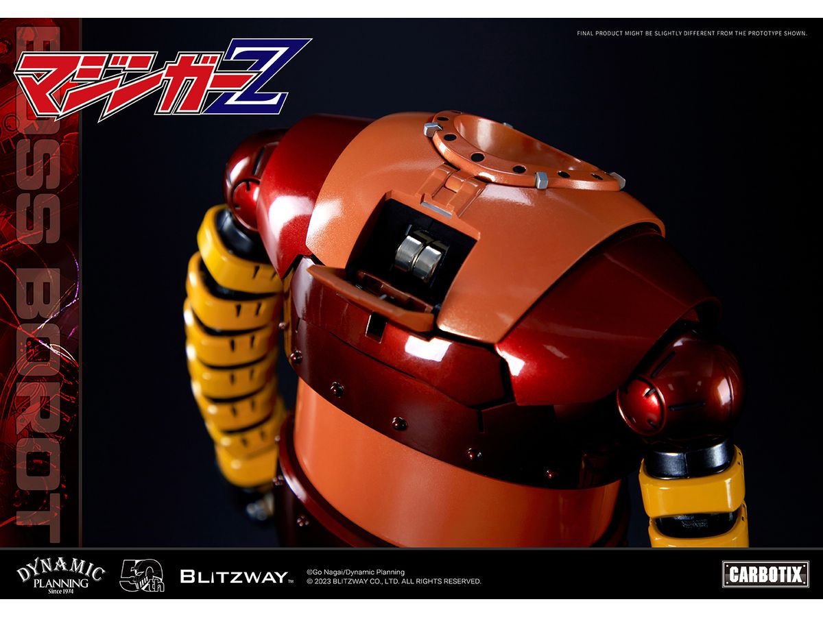 BLITZWAY《無敵鐵金剛》波士機器人合金模型 2026 年冬季再販 惡搞配件滿載