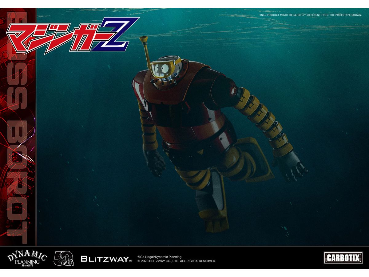 BLITZWAY《無敵鐵金剛》波士機器人合金模型 2026 年冬季再販 惡搞配件滿載