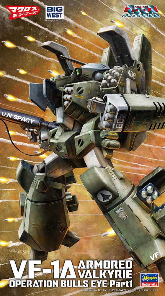 Hasegawa《超時空要塞》VF-1A 模型 11 月開賣 天神英貴封繪加持