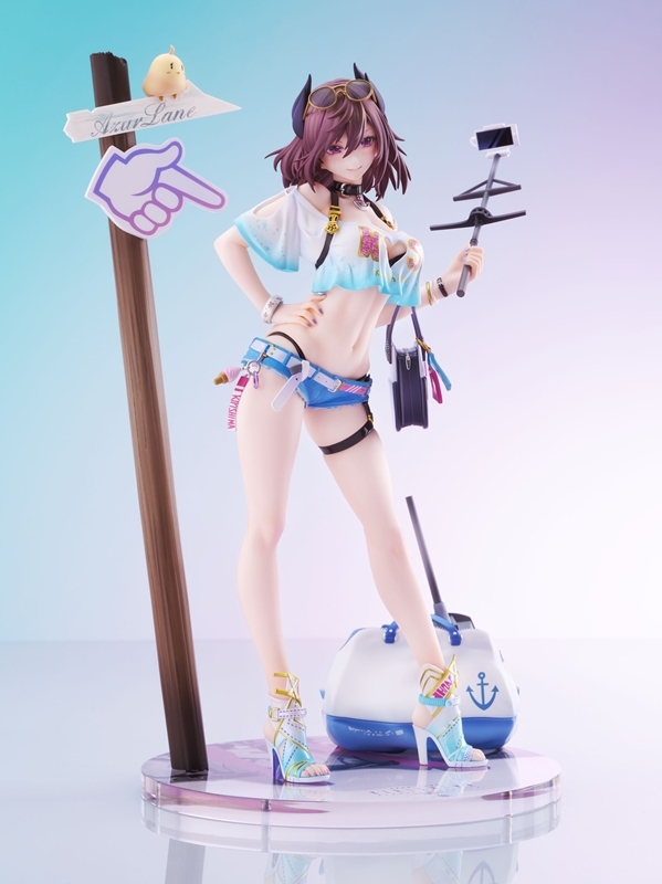 ミメヨイ《碧藍航線》霧島泳裝造型模型開放預約,大展健康曲線 2026 年底發售