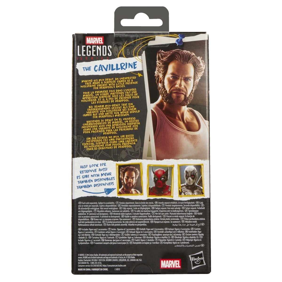 Hasbro《死侍與羅根》卡維爾狼人偶公開 概念版死侍同步登場