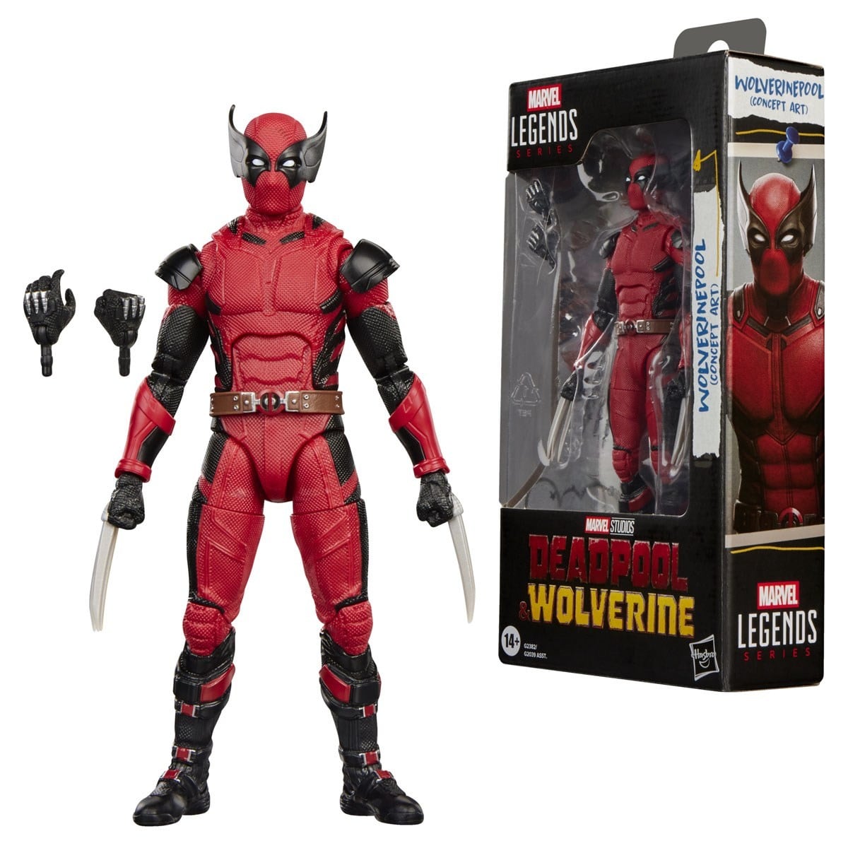 Hasbro《死侍與羅根》卡維爾狼人偶公開 概念版死侍同步登場