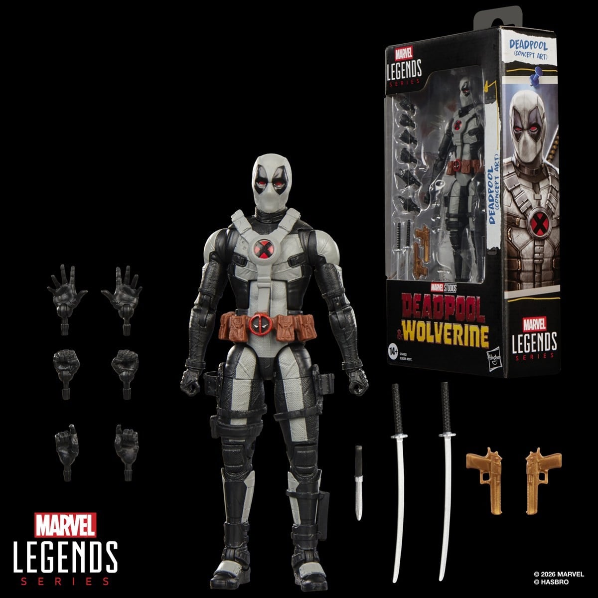 Hasbro《死侍與羅根》卡維爾狼人偶公開 概念版死侍同步登場