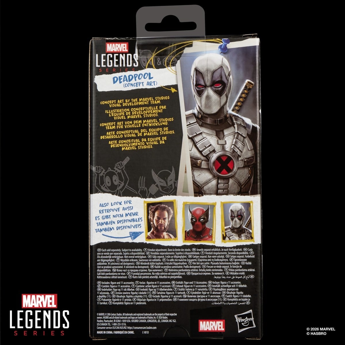 Hasbro《死侍與羅根》卡維爾狼人偶公開 概念版死侍同步登場