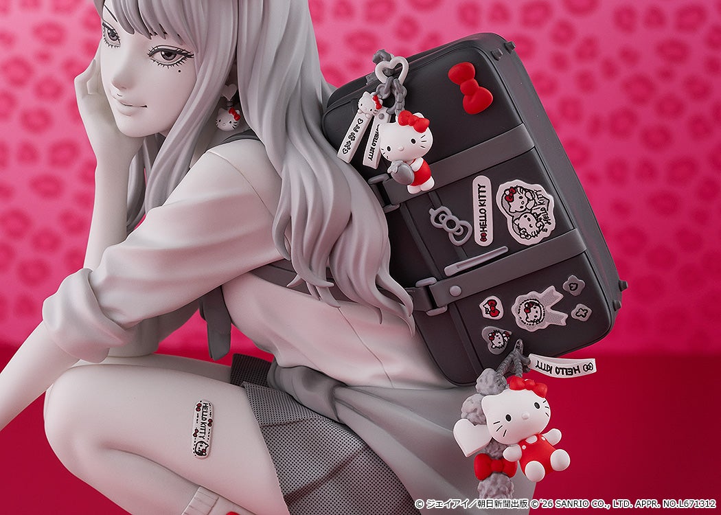 GSC《辣妹富江 × HELLO KITTY》比例模型開啟二次預購 2027 年 5 月正式發售