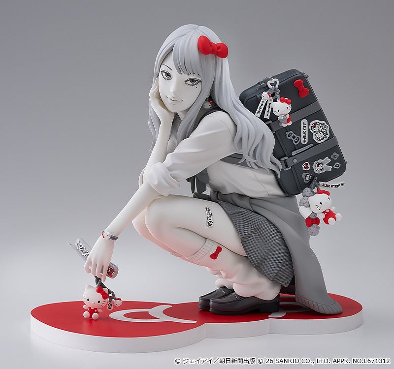 GSC《辣妹富江 × HELLO KITTY》比例模型開啟二次預購 2027 年 5 月正式發售