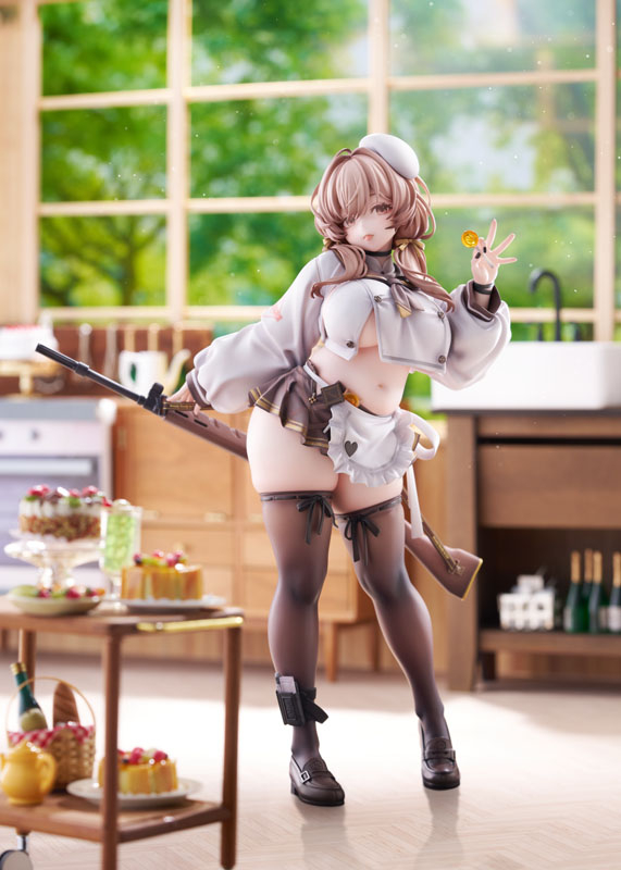 《勝利女神:妮姬》布里德 1/7 模型開訂 完美還原絲襪勒肉大腿與微吐舌