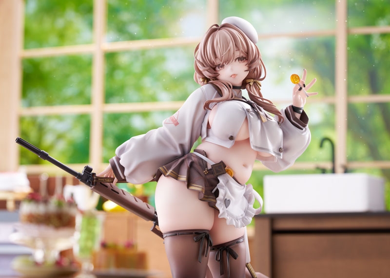 《勝利女神:妮姬》布里德 1/7 模型開訂 完美還原絲襪勒肉大腿與微吐舌
