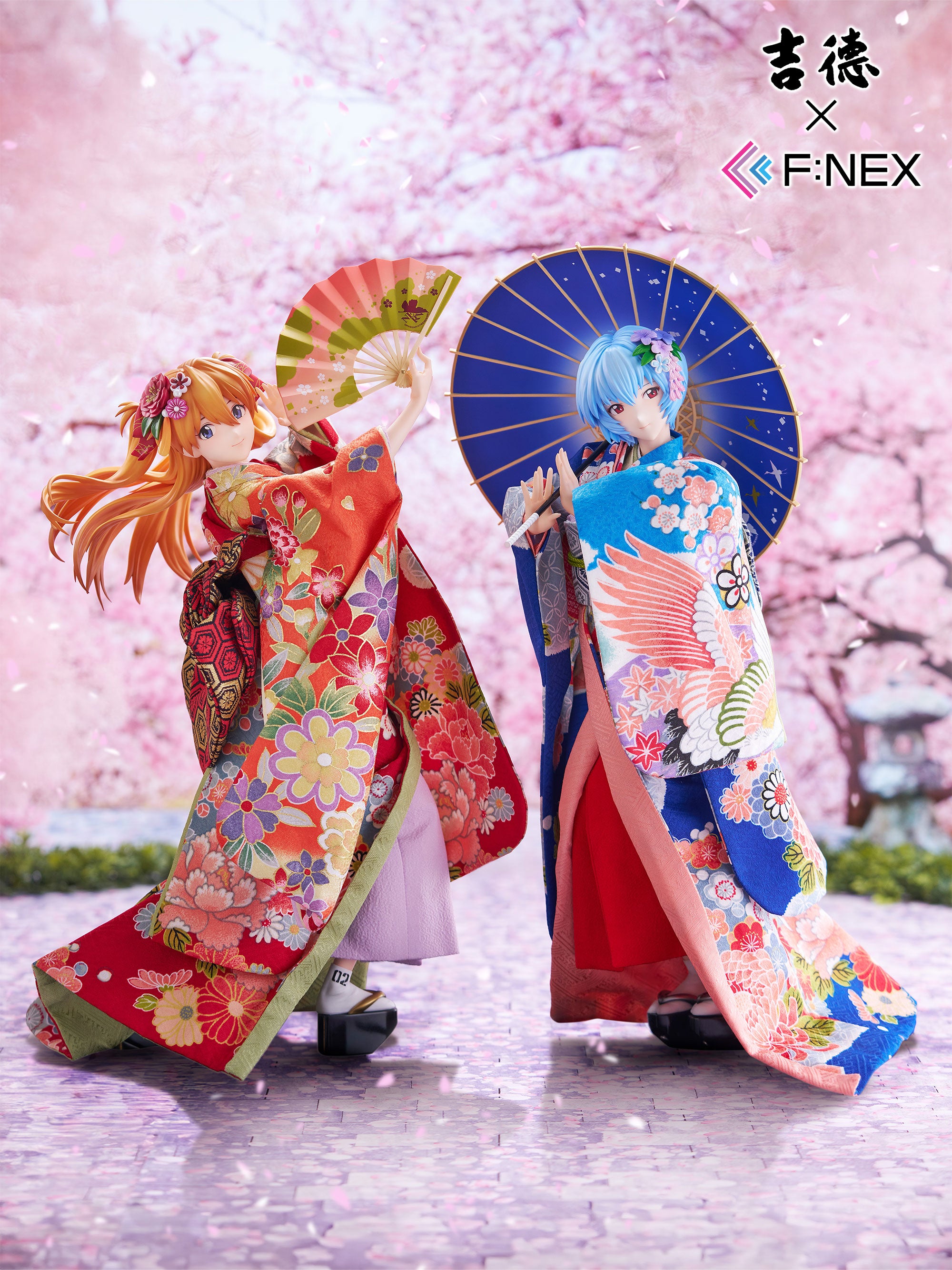 F:NEX《新世紀福音戰士》綾波零與明日香 1/4 日本人形開放預購