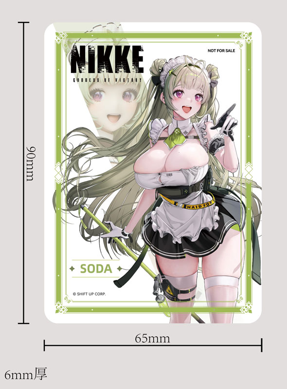 TriEagles《勝利女神:NIKKE》蘇打 1/4 比例雕像預購開跑,54 公分高重現澎湃體態