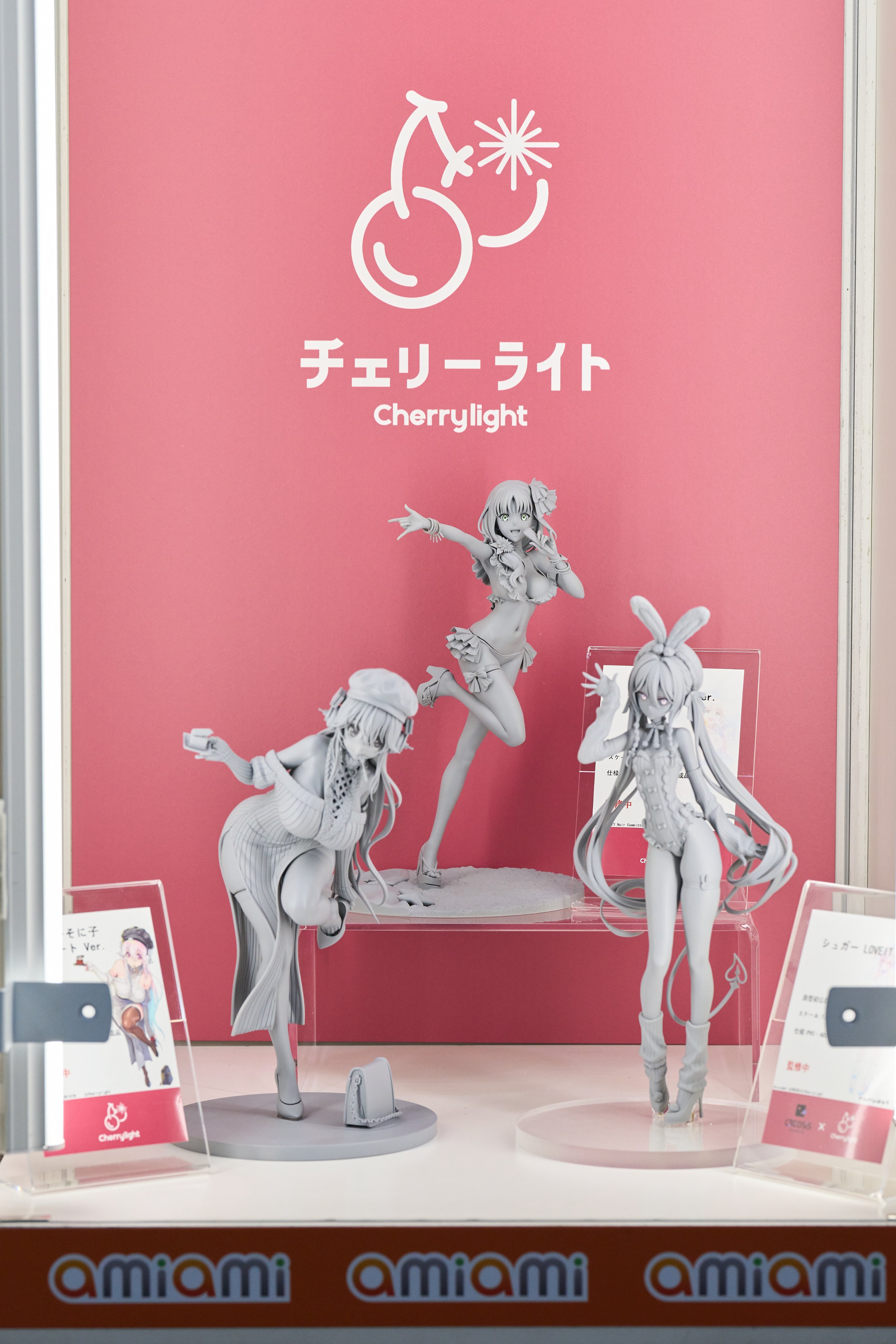 WF2026S 揭幕 CherryLight 展出多款美少女比例模型新作與開發中灰模