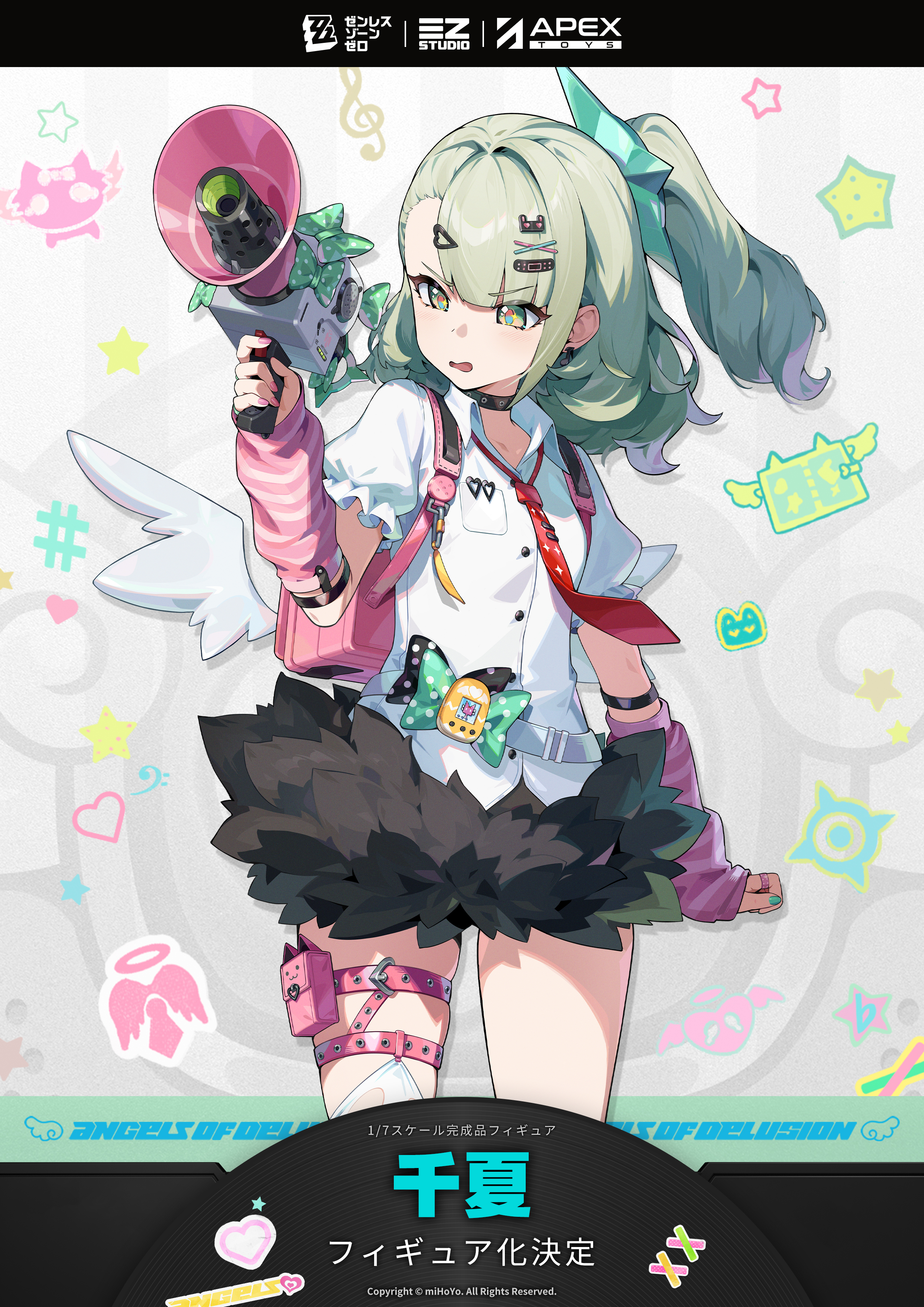 APEX於WonFes展出《碧藍航線》與《絕區零》多款新作原型