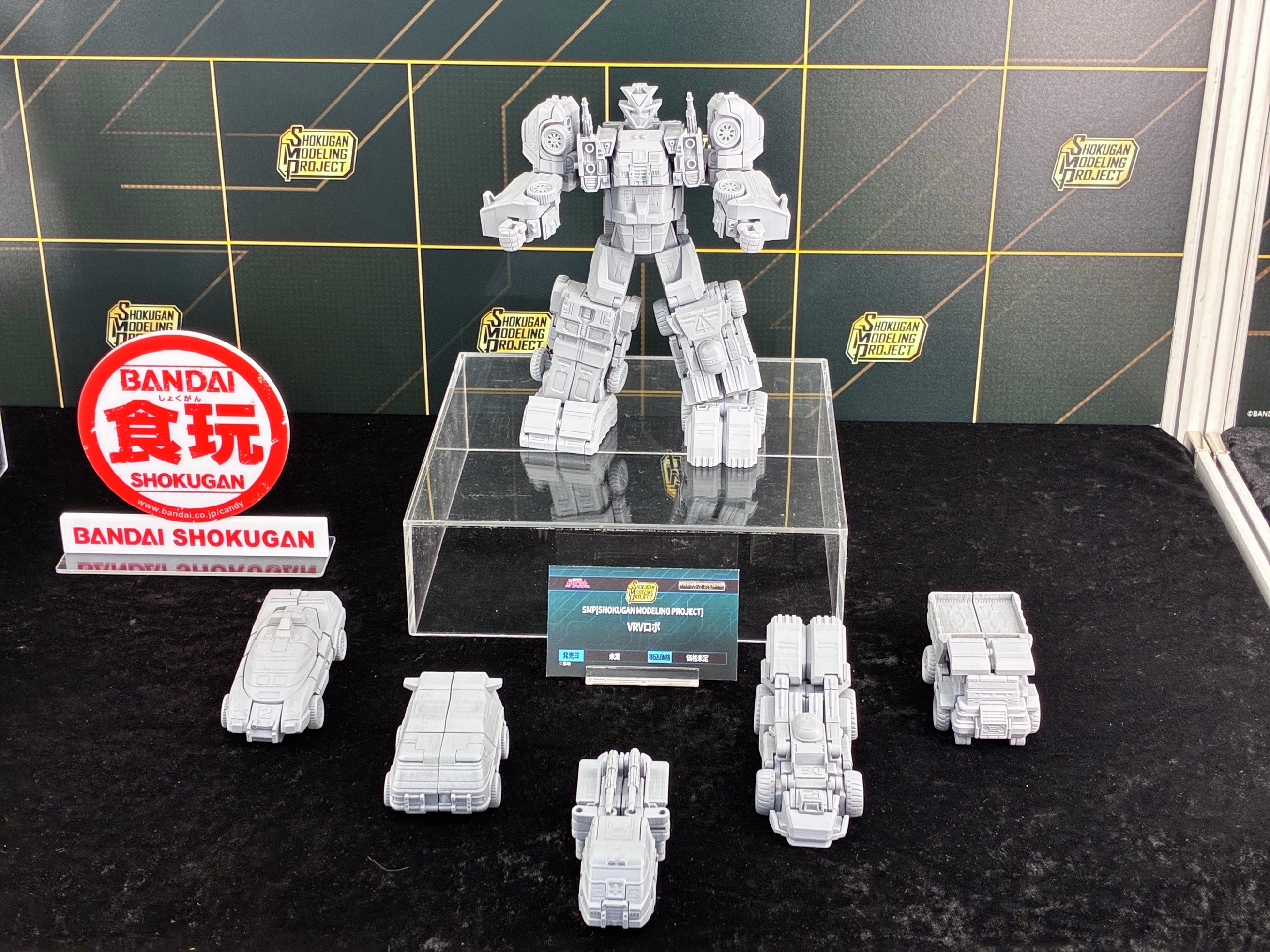 萬代 SMP《激走戰隊車連者》VRV ロボ 組裝模型原型曝光 完美重現五機合體