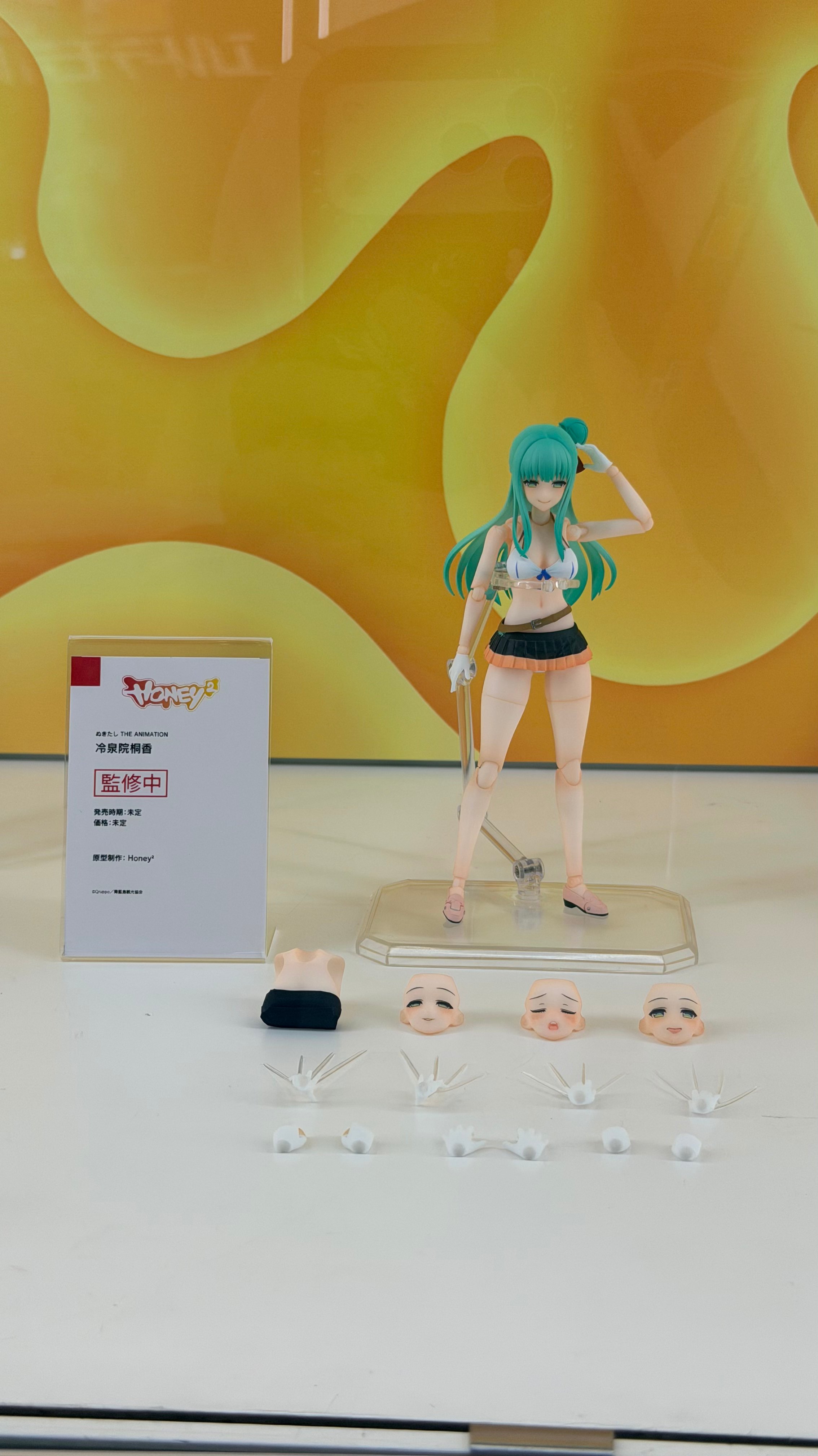 honey² 公開《Nukitashi》可動人偶 桐香、礼、郁子原型亮相