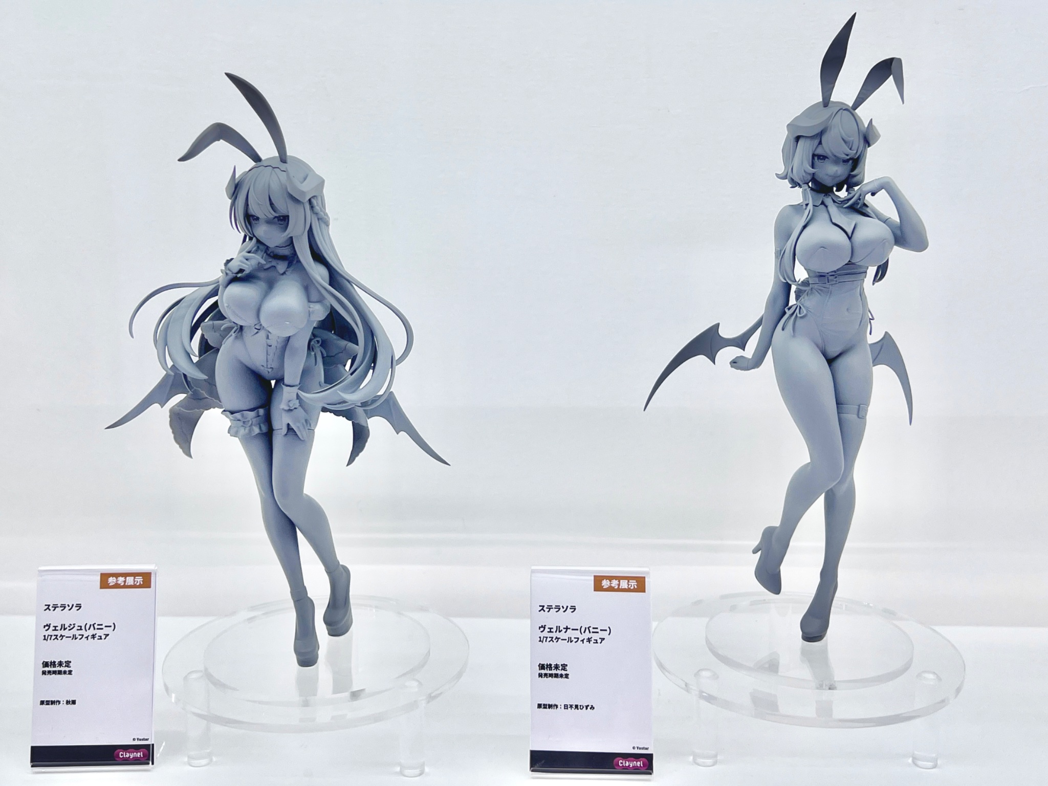 WonFes 2026 夏 Aniplex 聯手 Claynel 展示多款動漫新作模型原型