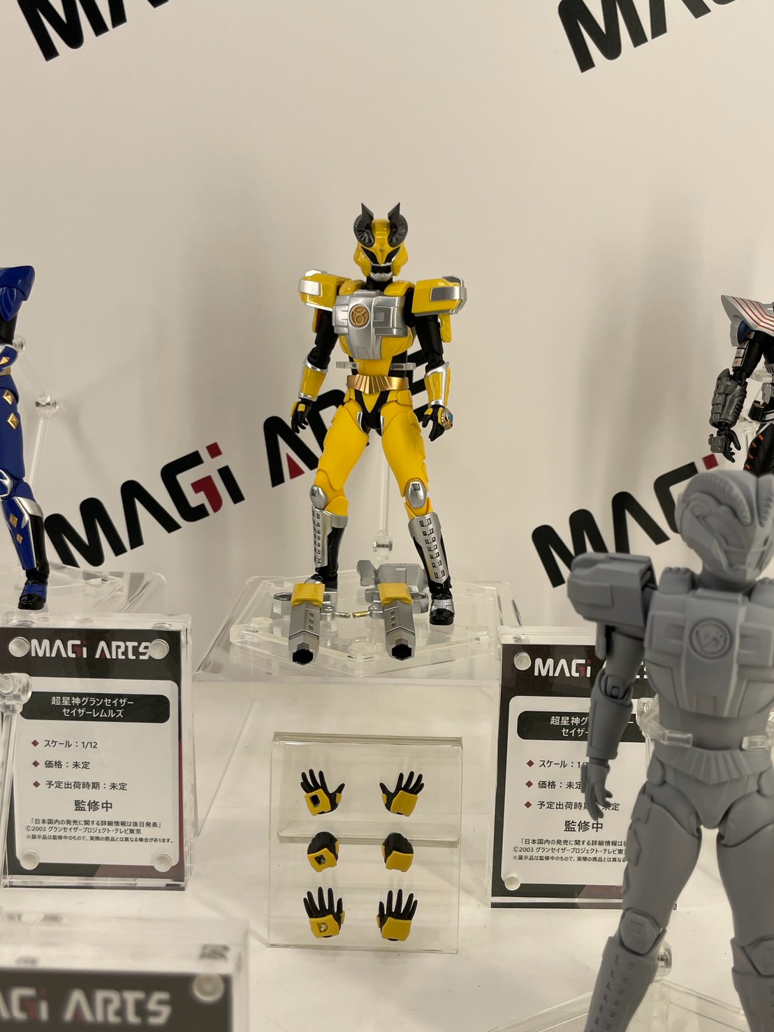MAGI ARTS 於 WF2026 夏公開《超星神》全新可動模型,十二星座戰士灰模首度亮相還原裝甲細節