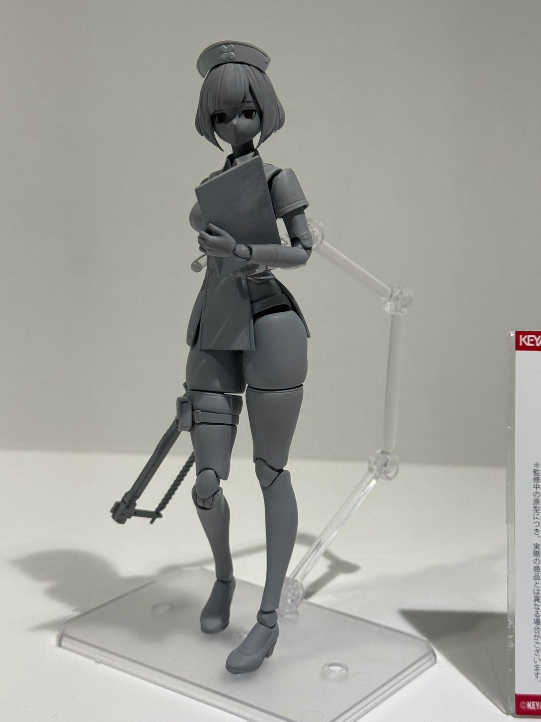 KEYAKI Hobby 於 WF 2026 夏公開新作 灰模與樣品全亮相