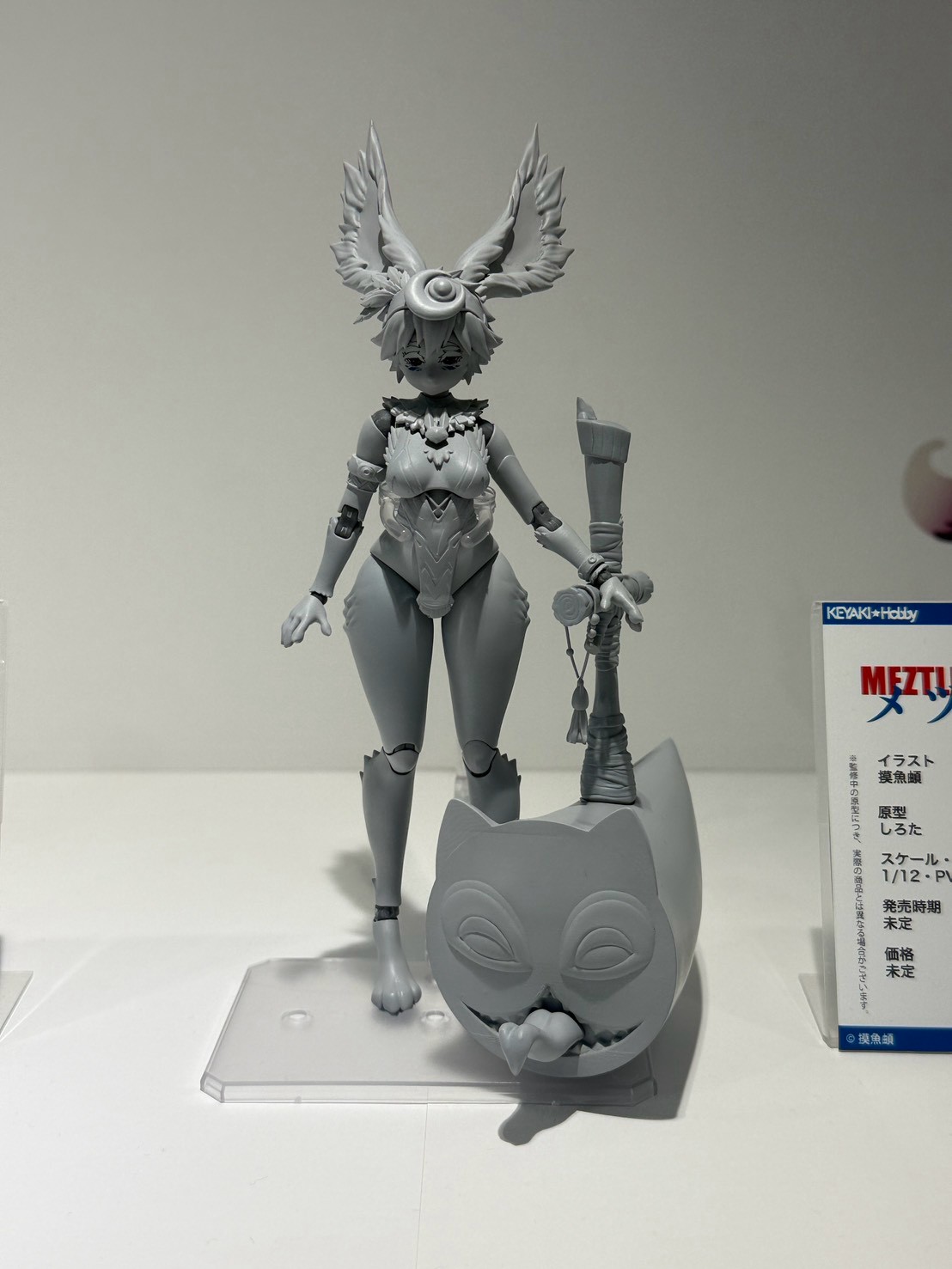 KEYAKI Hobby 於 WF 2026 夏公開新作 灰模與樣品全亮相