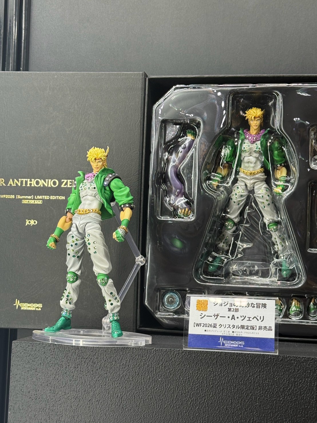 Medicos WF2026夏 展示《JoJo的奇妙冒險》最新原型