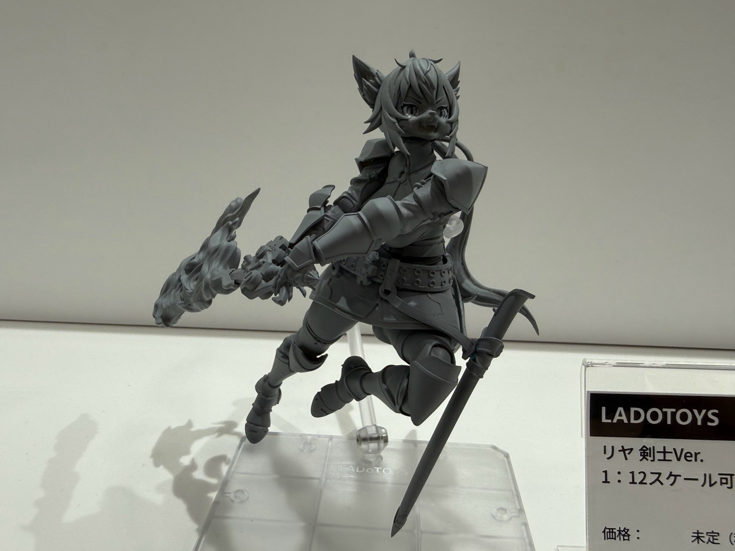 LADo TOYS 於 WF 2026 夏公開多款新作 灰模可動人偶亮相
