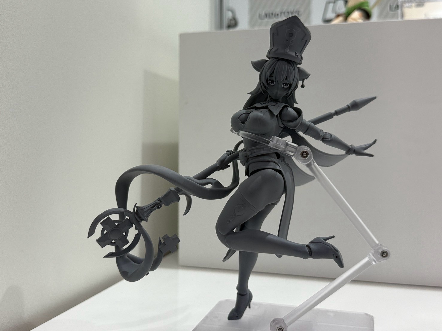 LADo TOYS 於 WF 2026 夏公開多款新作 灰模可動人偶亮相