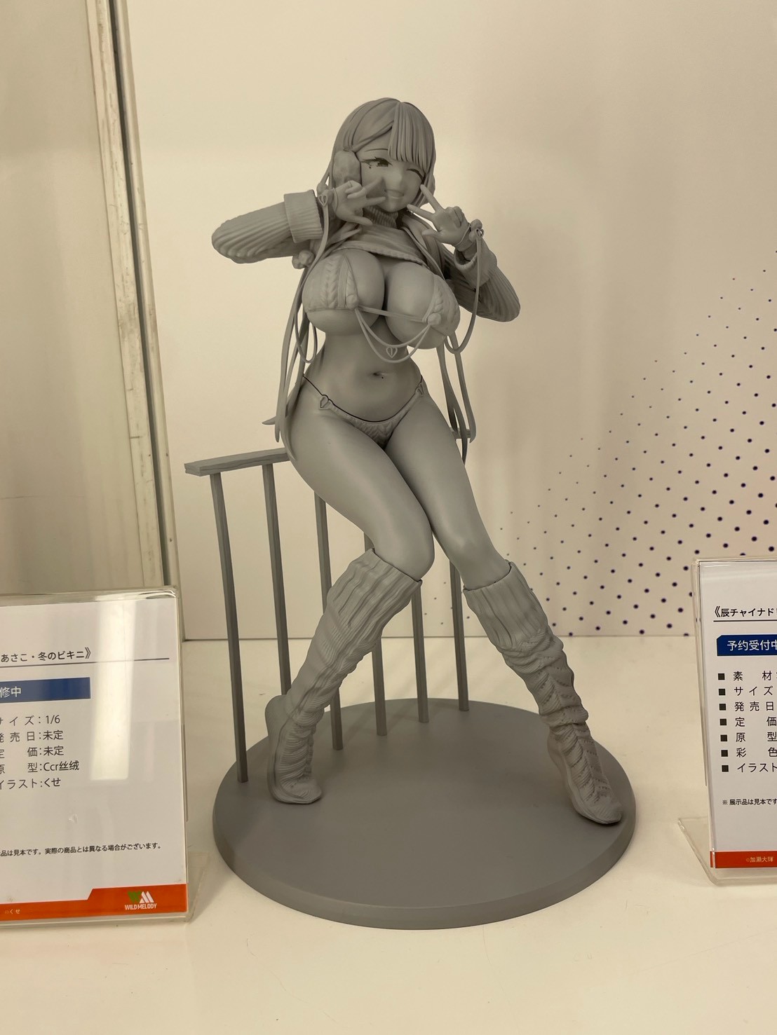 amiami 於 WF2026S 揭曉多款美少女模型 灰模與完成品細節首度曝光