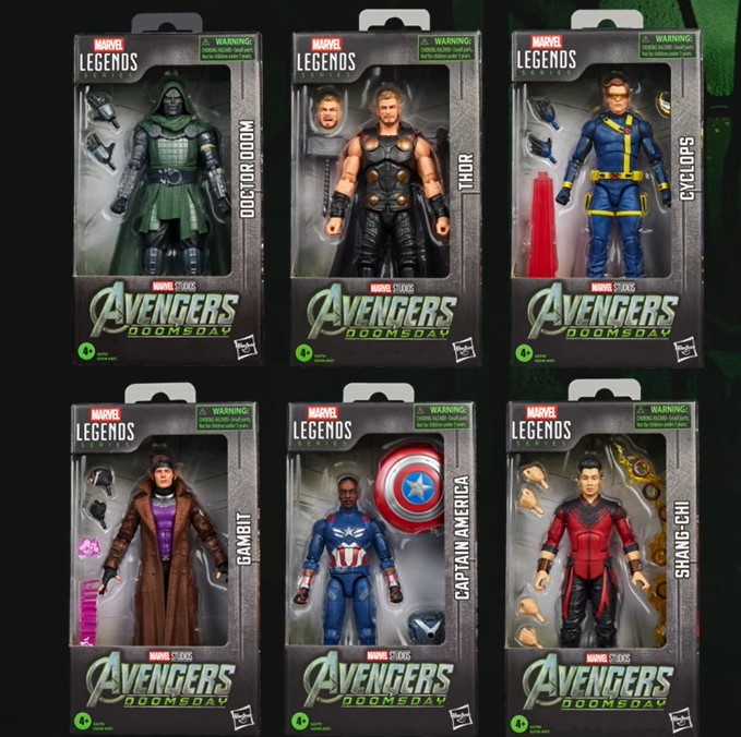 Hasbro 揭曉《Avengers: Doomsday》Marvel Legends 系列 6 吋人偶 驚奇四超人與 Doctor Doom 全數集結