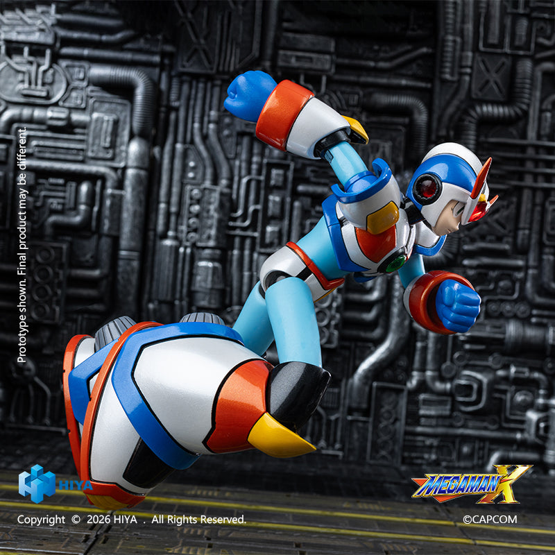 Hiya Toys 推出《洛克人 X》第三裝甲可動人偶 搭載腳底磁吸與集氣發光機能預計 2027 年秋季上市
