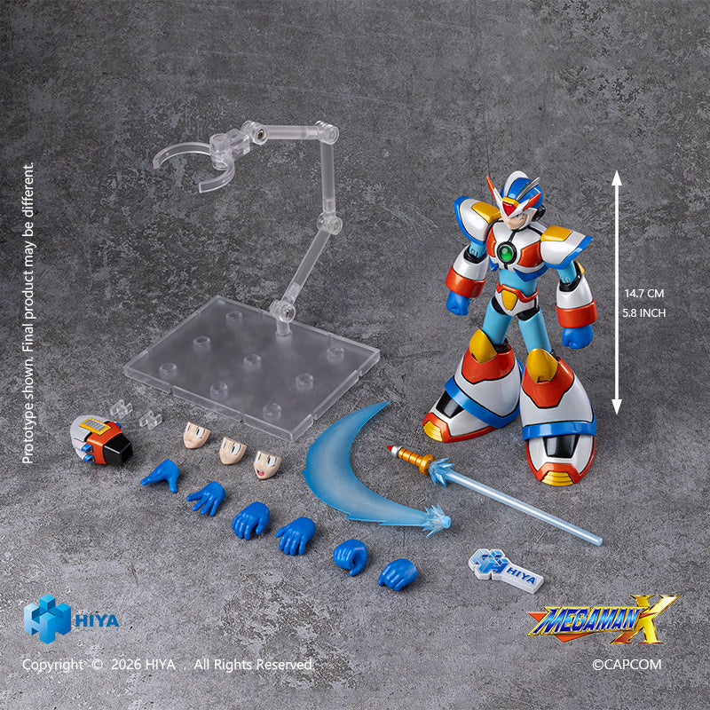 Hiya Toys 推出《洛克人 X》第三裝甲可動人偶 搭載腳底磁吸與集氣發光機能預計 2027 年秋季上市