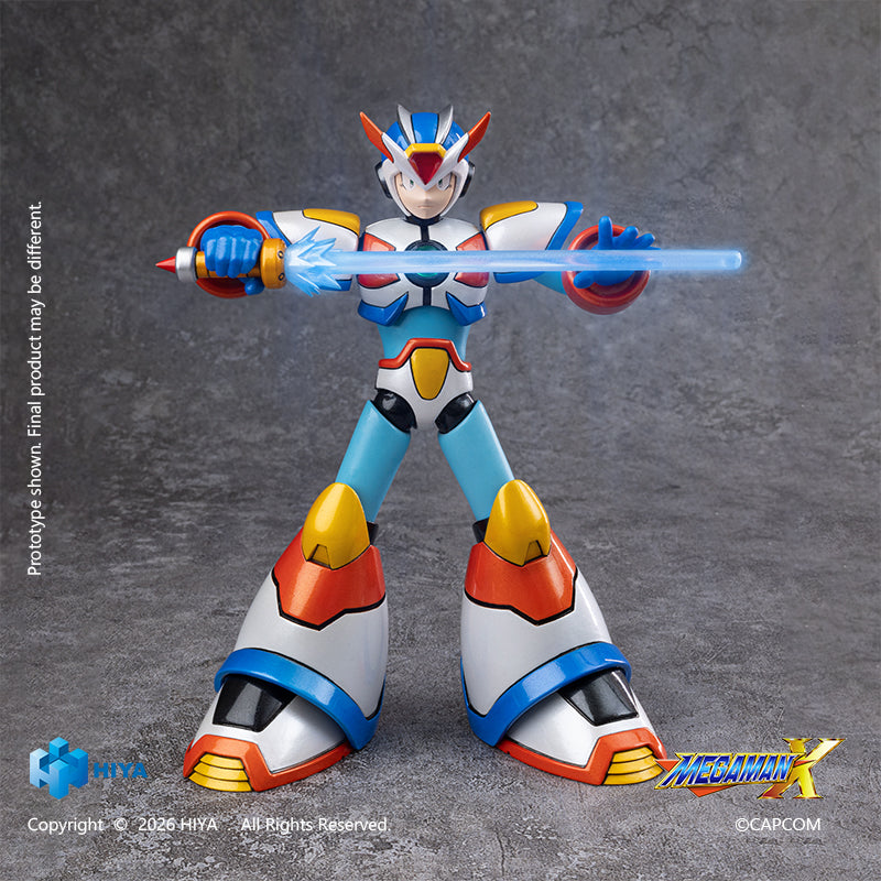 Hiya Toys 推出《洛克人 X》第三裝甲可動人偶 搭載腳底磁吸與集氣發光機能預計 2027 年秋季上市