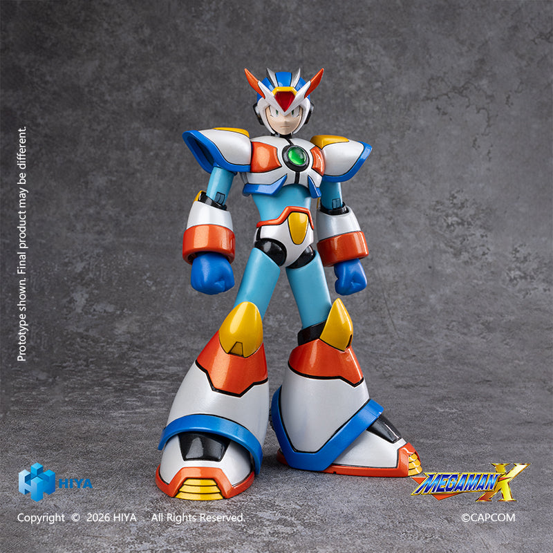 Hiya Toys 推出《洛克人 X》第三裝甲可動人偶 搭載腳底磁吸與集氣發光機能預計 2027 年秋季上市