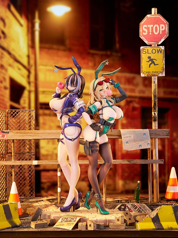 《Bunny Police》刑事兔女郎模型 繪師CheLA77角色預購中