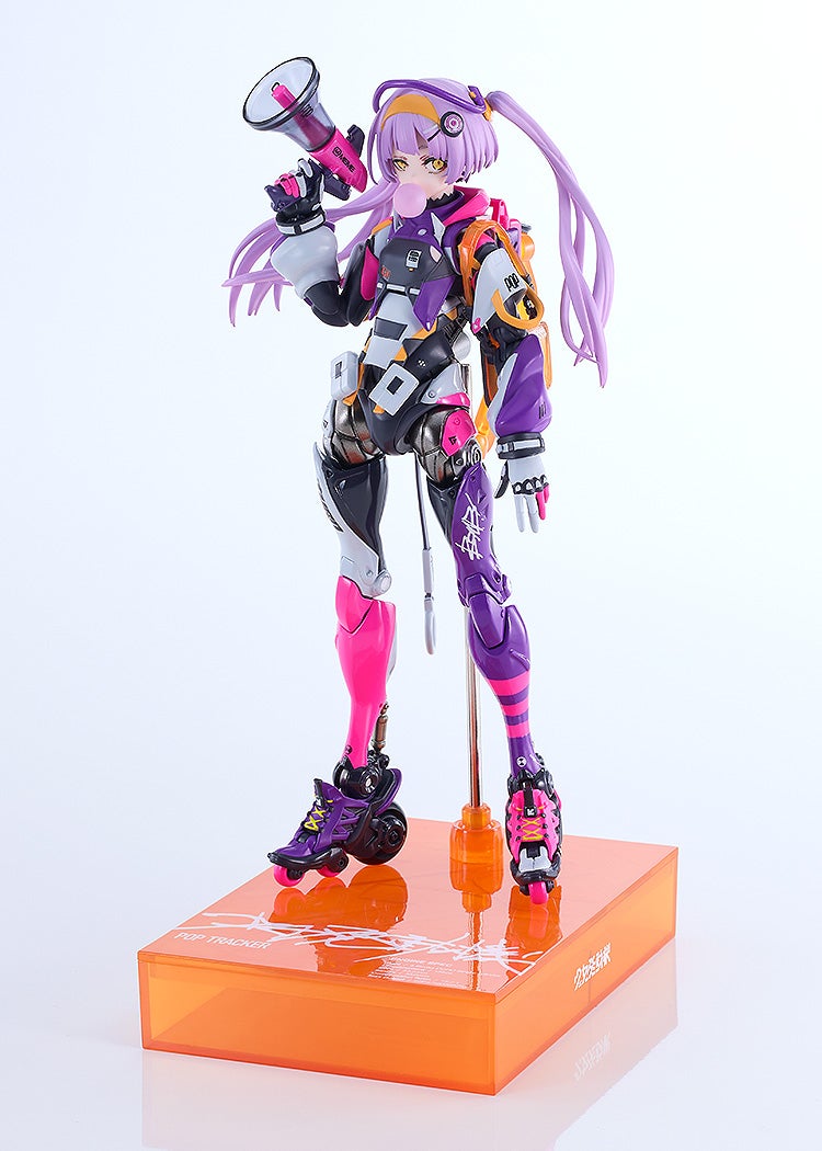 Max Factory《少女発動機》合金人偶 POP TRACKER 開放預訂,夢幻粉紫配色預計 2027 年發貨