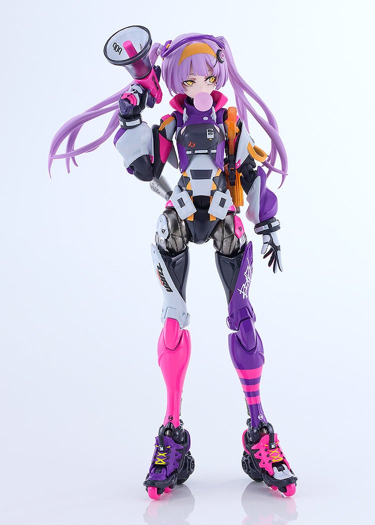 Max Factory《少女発動機》合金人偶 POP TRACKER 開放預訂,夢幻粉紫配色預計 2027 年發貨