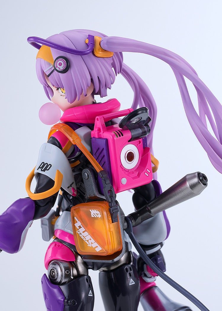 Max Factory《少女発動機》合金人偶 POP TRACKER 開放預訂,夢幻粉紫配色預計 2027 年發貨