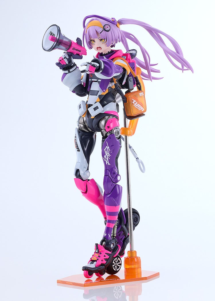 Max Factory《少女発動機》合金人偶 POP TRACKER 開放預訂,夢幻粉紫配色預計 2027 年發貨