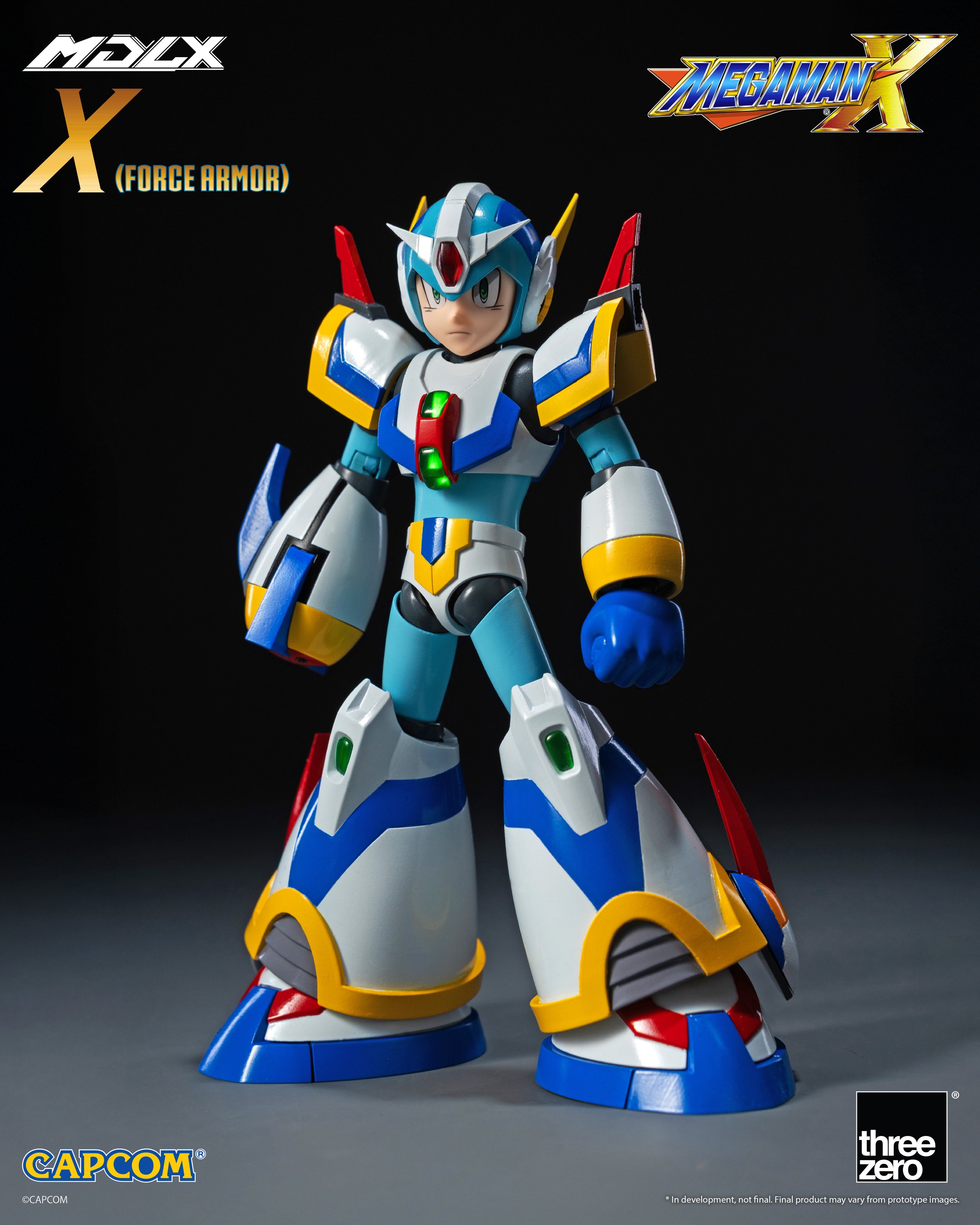 threezero《洛克人 X》MDLX 第四裝甲原型曝光 腳部磁鐵重現經典攀牆